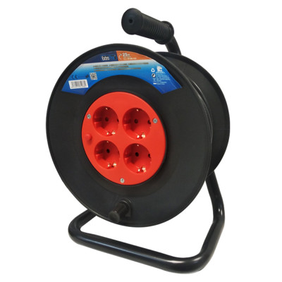 ENROLLACABLE 4 BASE DE SOPORTE 15 MTS 3x1.5MM2...