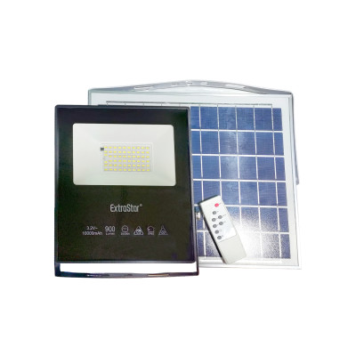Extrastar - Foco LED Solar | 65W | Energía...