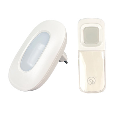 TIMBRE LED INALAMBRICO 1RECEPTOR 1CONECTOR 3.0V CR2032...