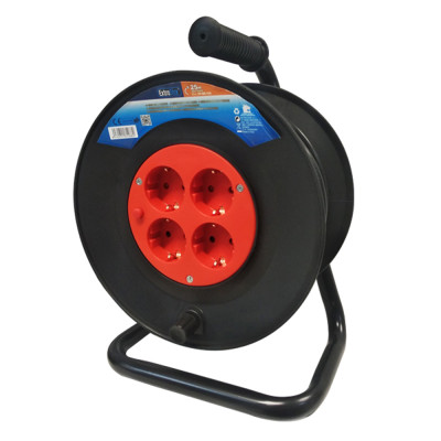 ENROLLACABLE 4 BASE DE SOPORTE 25 MTS 3x1.5MM2...