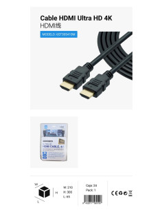 CABLE HDMI ULTRA HD 4K 10M CJ24 [6ST305410M]