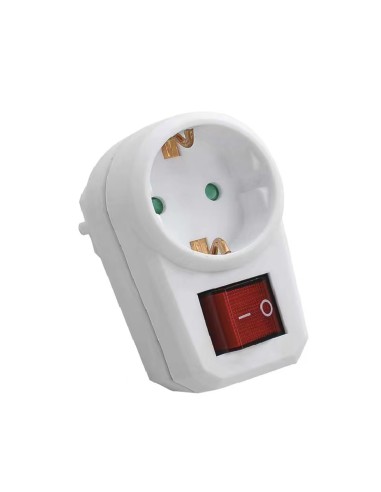 ADAPTADOR CON INTERRUPTOR DE 2 POLOS 6SQGBK0101B1