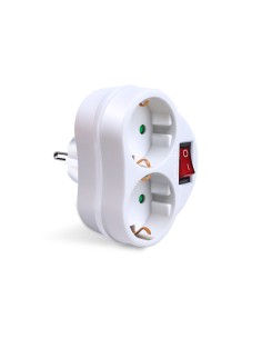 LADRON 2 BASES C/INTERRUPTOR,PROTE CJ96 6KFZB0102K