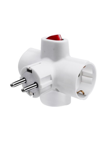 LADRON 3 BASES C/INTERRUPTOR,PROTE CJ96 6KFZB0103K