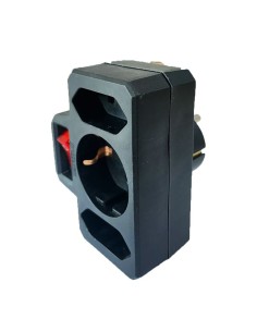ADAPTADOR CON INTERRUPTOR 1X16A 2X10A 250V MAX.3680W...