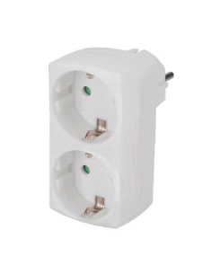 ADAPTADOR 2X16A CON OBTURADOR 6C623002