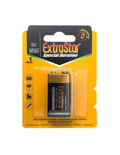 PILA (EXTRASTAR) 6F22 9V BLISTER EXP:24 CJ288 [J6F22]