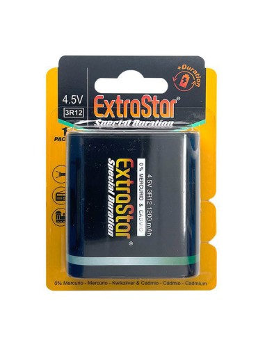 PILA (EXTRASTAR) PETACA 3R12 4.5V BLISTER CJ192...