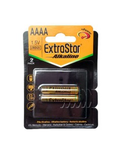 PILAS (EXTRASTAR) AAAA 1.5V BLISTER 2 PIEZAS CJ240...
