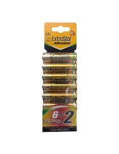PILAS (EXTRASTAR) ALCA LR6 1.5V BLIS 8 PZ CJ96 [JLR68P]