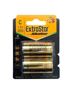 PILAS (EXTRASTAR) ALCA LR14C BLI 2 PZS CJ144 [JLR14-2B]