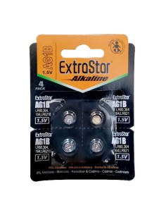 PILAS BOTON(EXTRASTAR) PK4 EX:12 LR621 364 CJ576 [JAG1B]