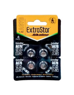 PILAS BOTON(EXTRASTAR) PK4 EXP12 LR927/395 CJ576 [JAG7B]