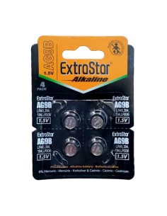 PILAS BOTON(EXTRASTAR) PK4 EX:12 LR936 394 CJ576 [JAG9B]