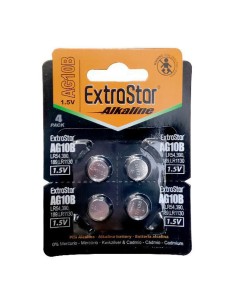 PILAS BOTON(EXTRASTAR) PK4 EX:12 LR1130 389 CJ576 [JAG10B]