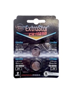 PILAS BOTON(EXTRASTAR) PK2 CR1025 3V EX:12 CJ576 [JCR1025B]