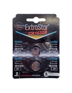PILAS BOTON(EXTRASTAR) PK2 EX:12 CR1632 CJ576 [JCR1632B]