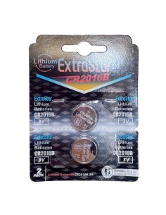 PILAS BOTON(EXTRASTAR) CR2016 3V PK2 EX:12 CJ576 [JCR2016B]
