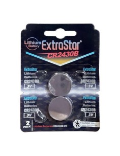 PILAS BOTON(EXTRASTAR) PK2 CR2430 3V EX:12 CJ576 [JCR2430B]