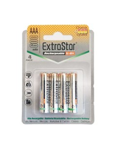 PILAS RECARGABLES (EXTRASTAR)HR03 600MAH CJ192 [JAAA600]