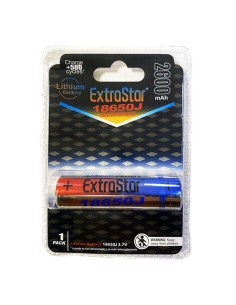 PILA LITIO RECARGABLE 2600mAh 3.7V CATODO TETON [J18650J]