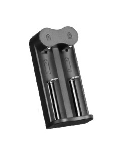 CARGADOR PARA PILAS DE LITIO Y 2XPILA 18650 2000mAh TYPEC...