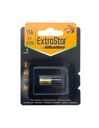 PILA (EXTRASTAR)MANDO  ALCALINA 6V L1016 CJ240...