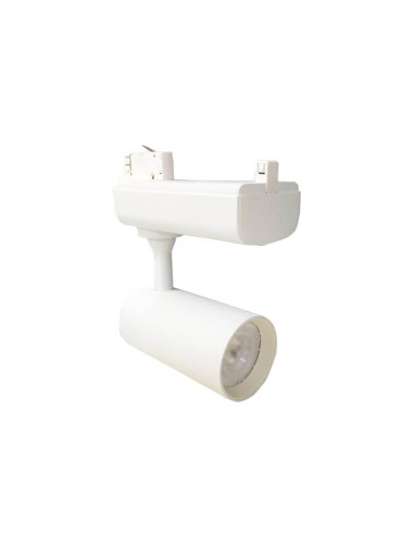 PROYECTOR LED CARRIL 4 VIA COB 38o 30W 3000K LUZ C