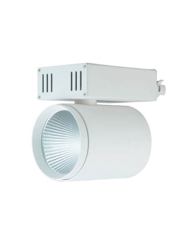 PROYECTOR LED CARRIL COB 60o 35W 3000K LUZ CALIDA