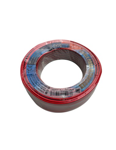 CABLE DE ALTAVOZ OD:2.6x5.2mm 0.75MM RO&NE 25M CJ