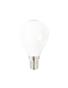 BOMBILLA BOLA LED G45 FILAMENTO CRISTAL 6W /E14 6500K LUZ...