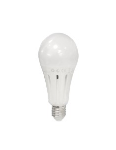 BOMBILLA BOLA LED E27 18W 140X70MM 3300K LUZ DIA[A7018WW]