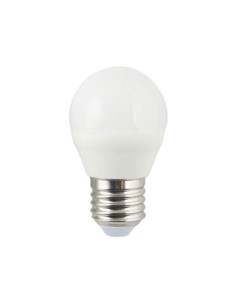 BOMBILLA BOLA LED 4W E27 380LM 3000K LUZ CALIDA[AG454AW]
