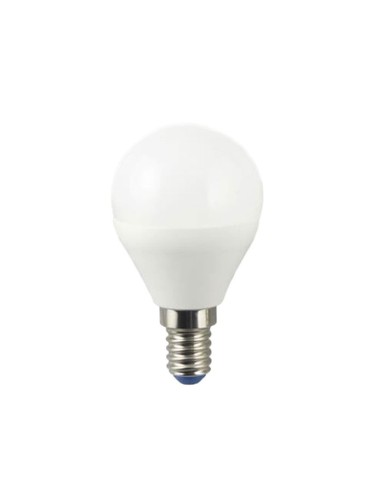 BOMBILLA BOLA LED G45 4.9W E14 3000K LUZ...