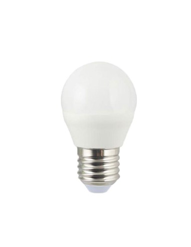 BOMBILLA BOLA LED 6W E27 3000K LUZ CALIDA...