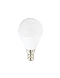BOMBILLA BOLA LED 6W E14 3000K LUZ CALIDA CJ120[G456BW]