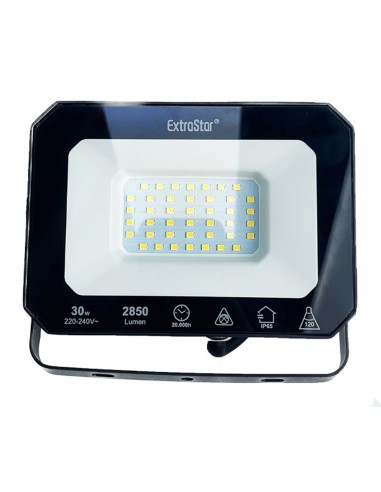 FOCO EXTERIOR LED  30W 2850L 6500K LUZ FRIA...