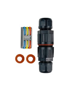 CONECTOR DE CABLE IMPERMEABLE IP68  [6CDF-200/3]