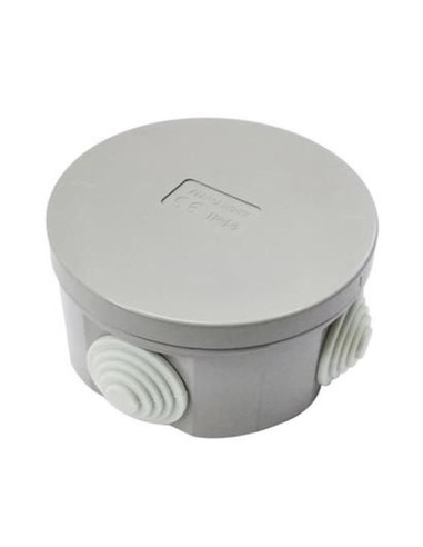 CAJA REDONDA DE CONEXIONES IMPERMEABLE 65X35MM...