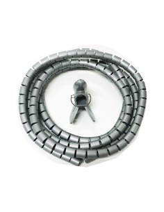 ORGANIZADOR DE CABLE 16MM 2MTS GRIZ CJ72  [6JH16MM]