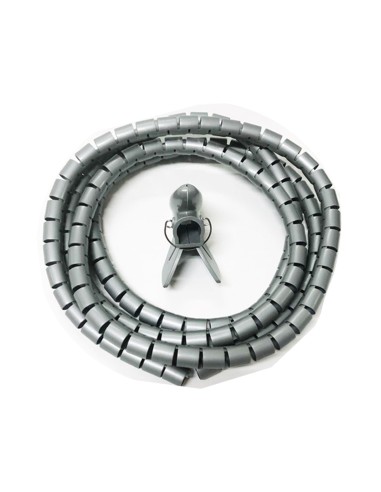 ORGANIZADOR DE CABLE 16MM 2MTS GRIZ CJ72...
