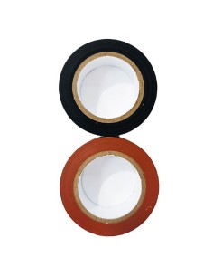CINTA AISLANTE IGNIFUGO PACK2 NEGRO Y MARRON 10MTS...