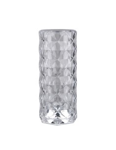 LAMPARA DE ESCRITORIO EFECTO ROSA RGB 15COLORES FORMA...