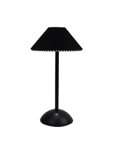 LAMPARA DE ESCRITORIO TELA NEGRO VINTAGE LUZ...