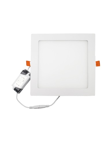 PANEL LED PLANO CUADRADO 18W 225x225MM3000K...