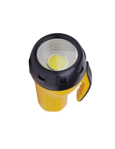LINTERNA COB CON ASA AMARILLO 3W 190LM  4XAA NO INCL....