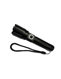 LINTERNA ALUMINIO NEGRO RECARGABLE MAX. 12W 750LM 5MODOS...