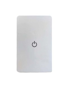 LUZ DE NOCHE TACTIL ENCHUFABLE BLANCO RECTANGULAR 0.6W...