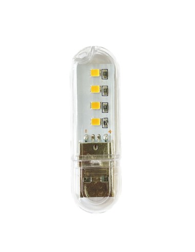 LUZ DE NOCHE USB 59L 0.8W 6500K LUZ FRIA [AUSBPK]