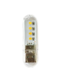 LUZ DE NOCHE USB 59L 0.8W 3000K LUZ CALIDA [AUSBPKW]